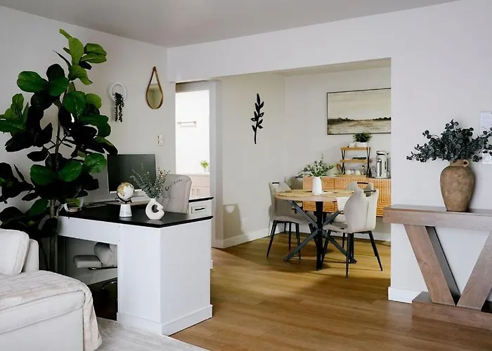 Modern 1br W/ Workspace Near O'hare Apartamento Chicago